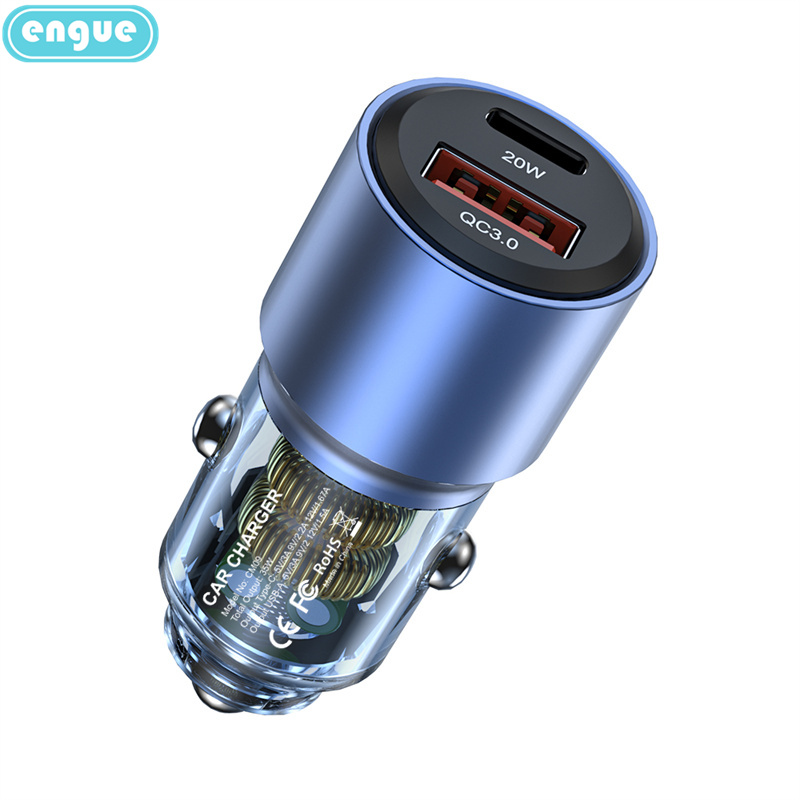 engue恩谷 车载充电器乐途 EG-CM09蓝色