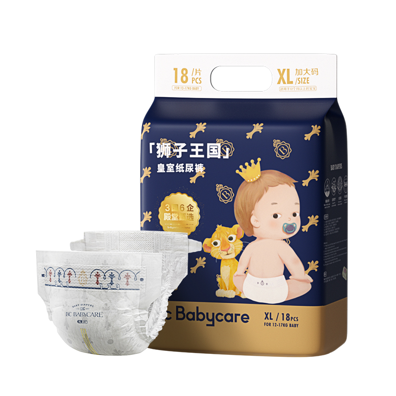 Babycare 皇室弱酸纸尿裤正装L码40片  KZC004-40A 