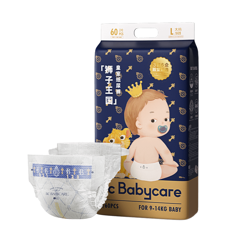Babycare 皇室弱酸纸尿裤正装L码40片  KZC004-40A 