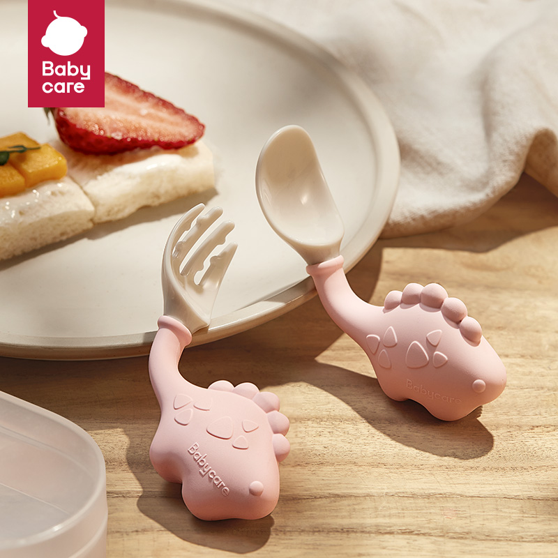Babycare  恐龙弯弯叉勺 -剑龙2107051