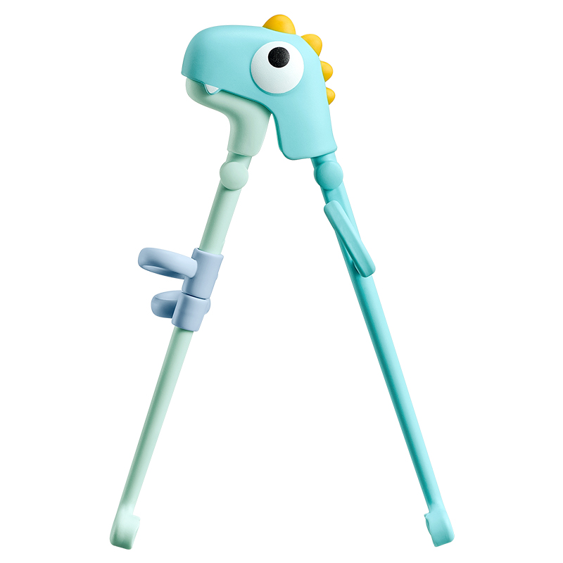  Babycare  儿童筷子训练筷恐龙 2109016 马卡蓝