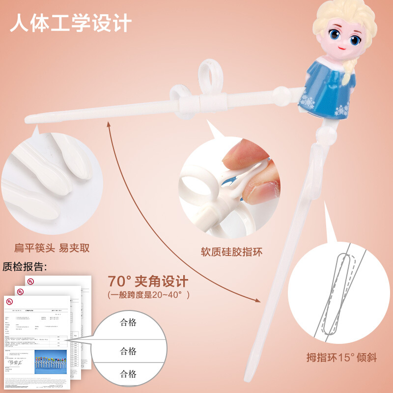 迪士尼冰雪公主系列儿童餐具套装（5件）DP2283