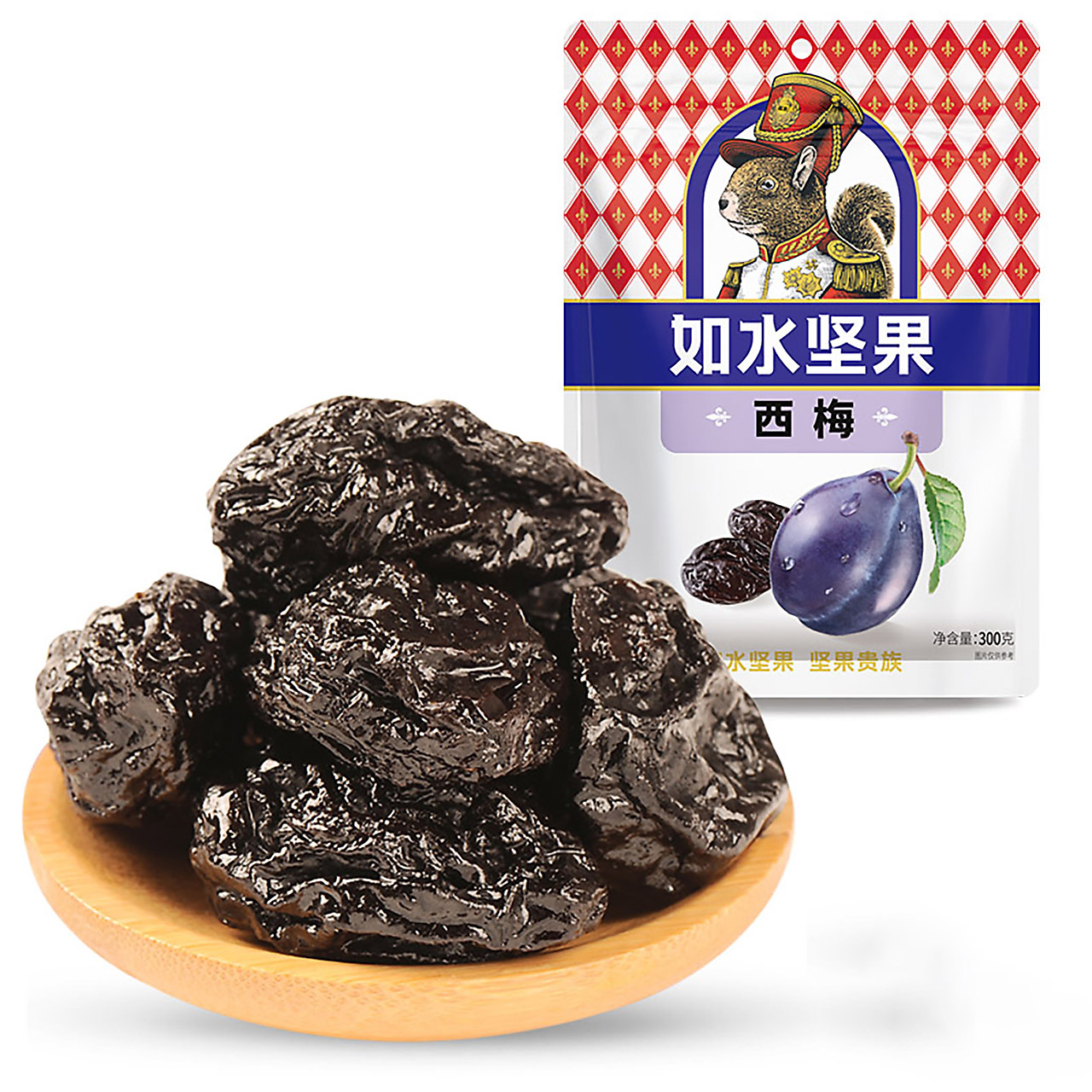 如水 西梅干300gX1袋