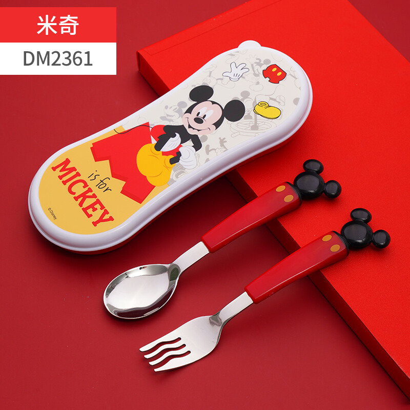 米奇造型叉勺盒套装DM2361