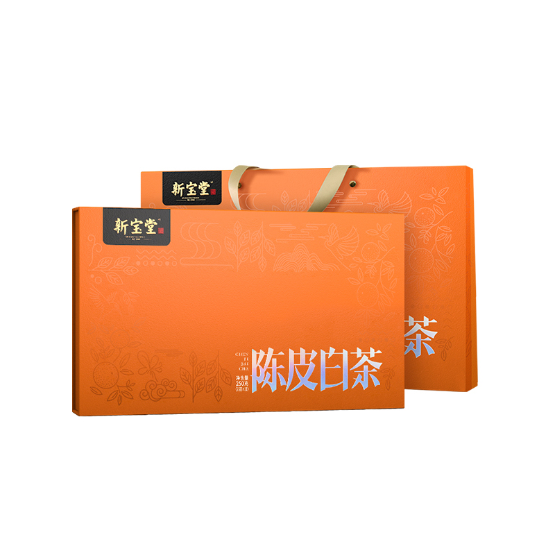 新宝堂 白茶大礼盒250g（10x25g/盒）