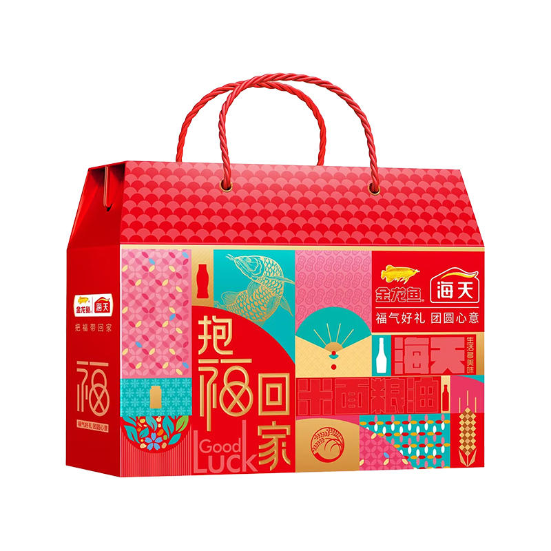 金龙鱼&海天“抱福回家”大礼包F款
