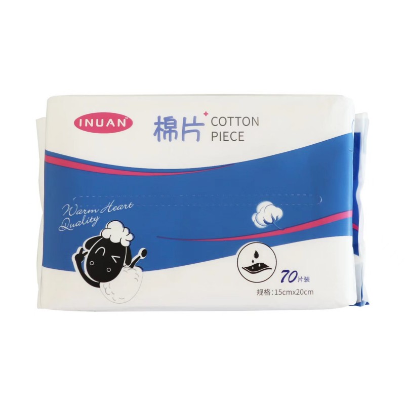 INUAN 棉片通用型干湿两用 巾15*20CM 70片/包