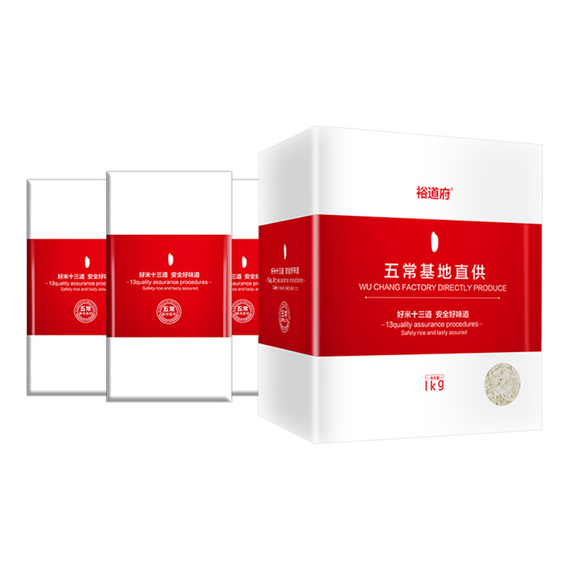 裕道府 5kg五常稻花香大米礼盒装