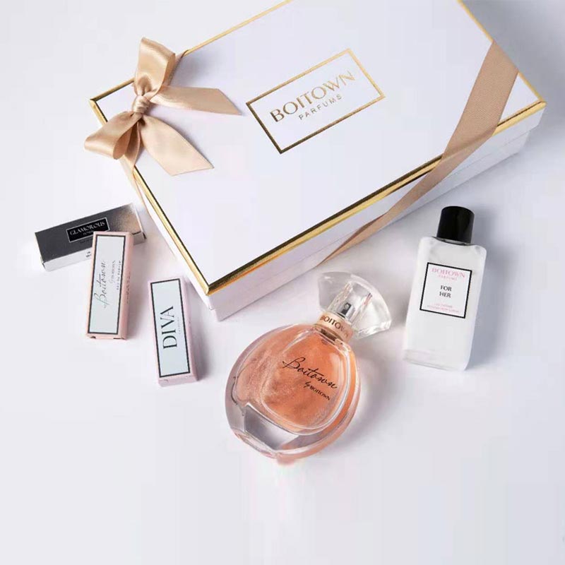 冰希黎 幻彩鎏金女士香水礼盒 60ML+80ML+2ML*3