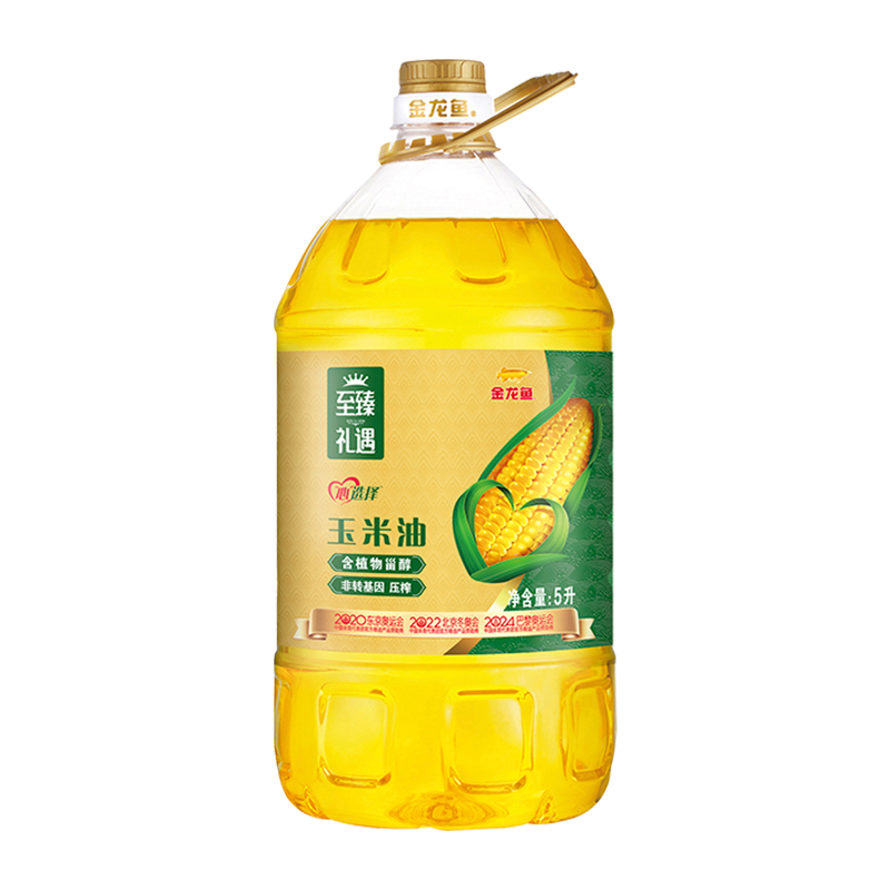 金龙鱼 北纯 米油组合5L+5kg