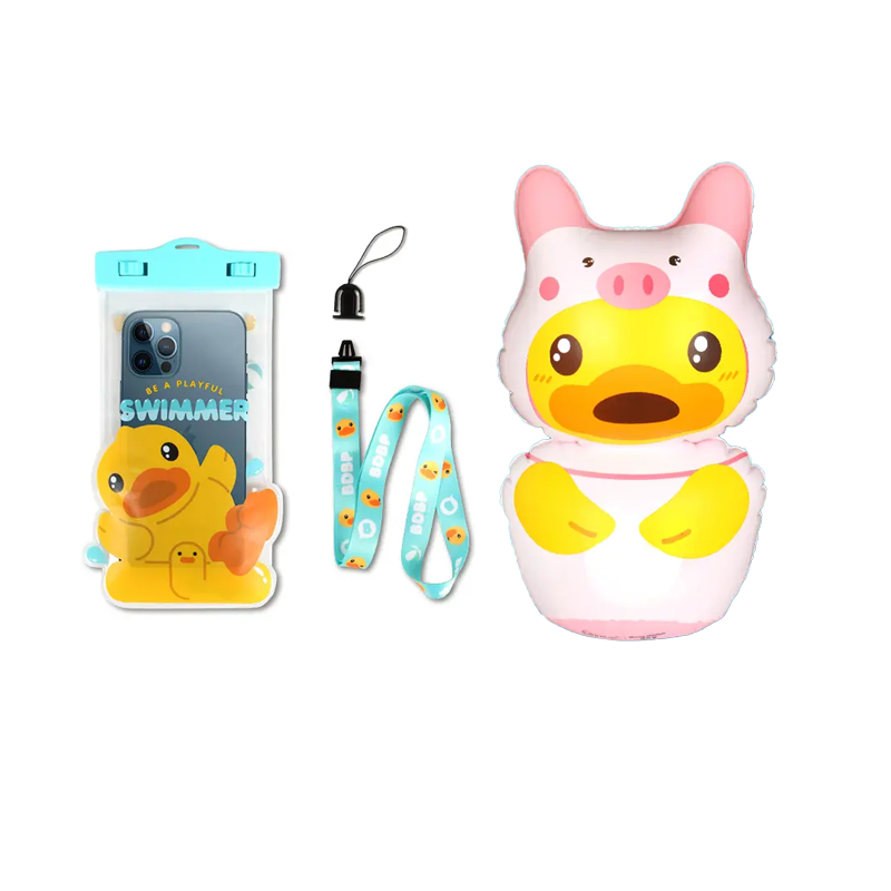 手机防水袋+不倒翁游泳玩具