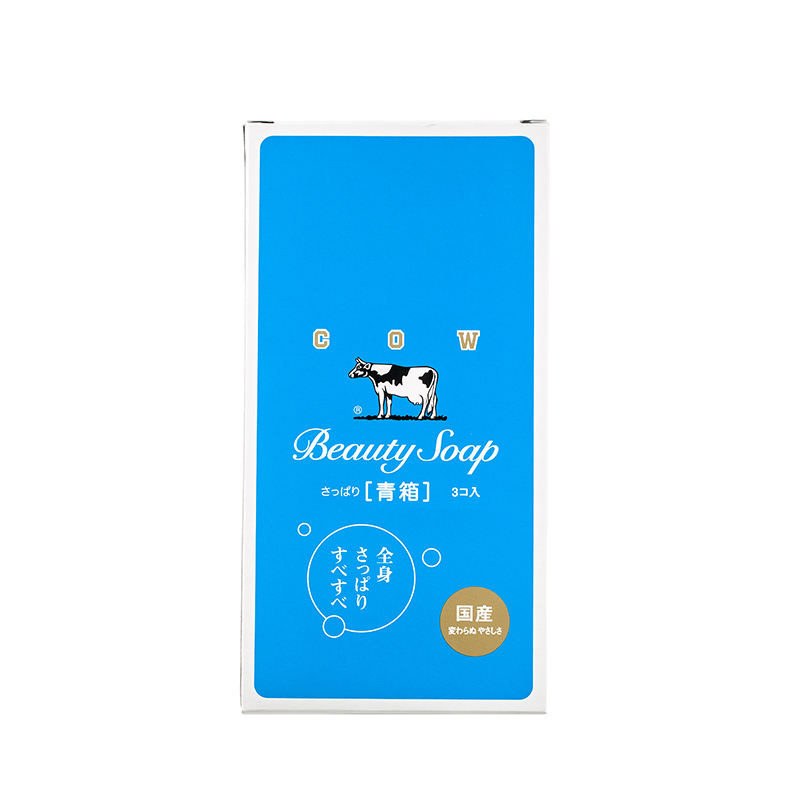 牛乳石硷 美肤香皂（清爽）三支装 85g*3