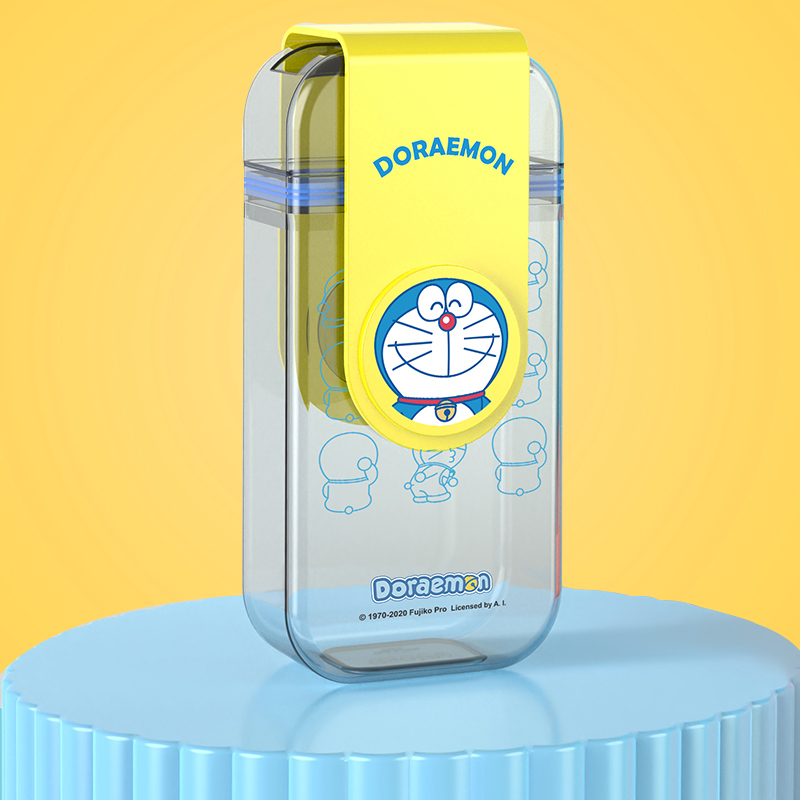 ASOBU 哆啦A梦果汁杯290ml JB300黄色