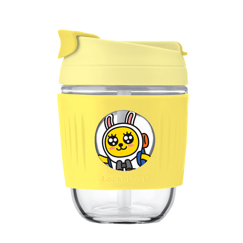 乐扣乐扣 KAKAO啵啵杯350ml黄色 LLG689YEL