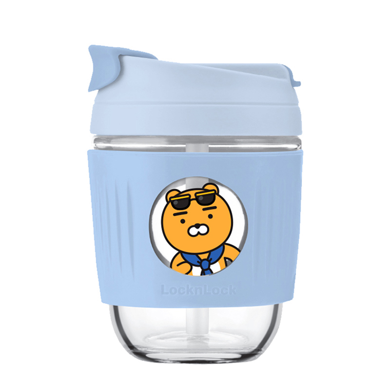 乐扣乐扣 KAKAO啵啵杯350ml蓝色 LLG689BLU