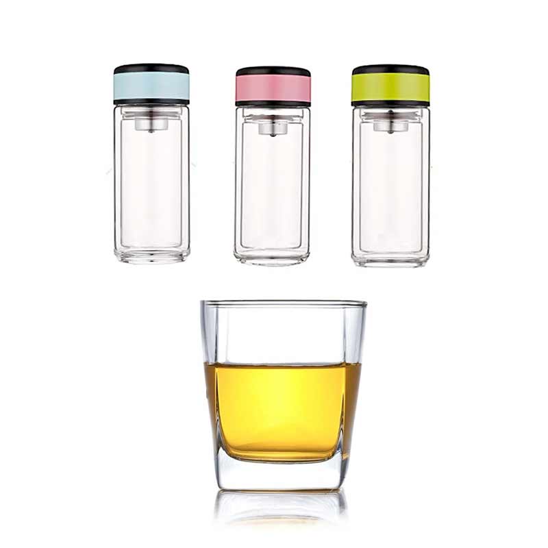 玻璃杯一个+洋酒杯一支装×2支