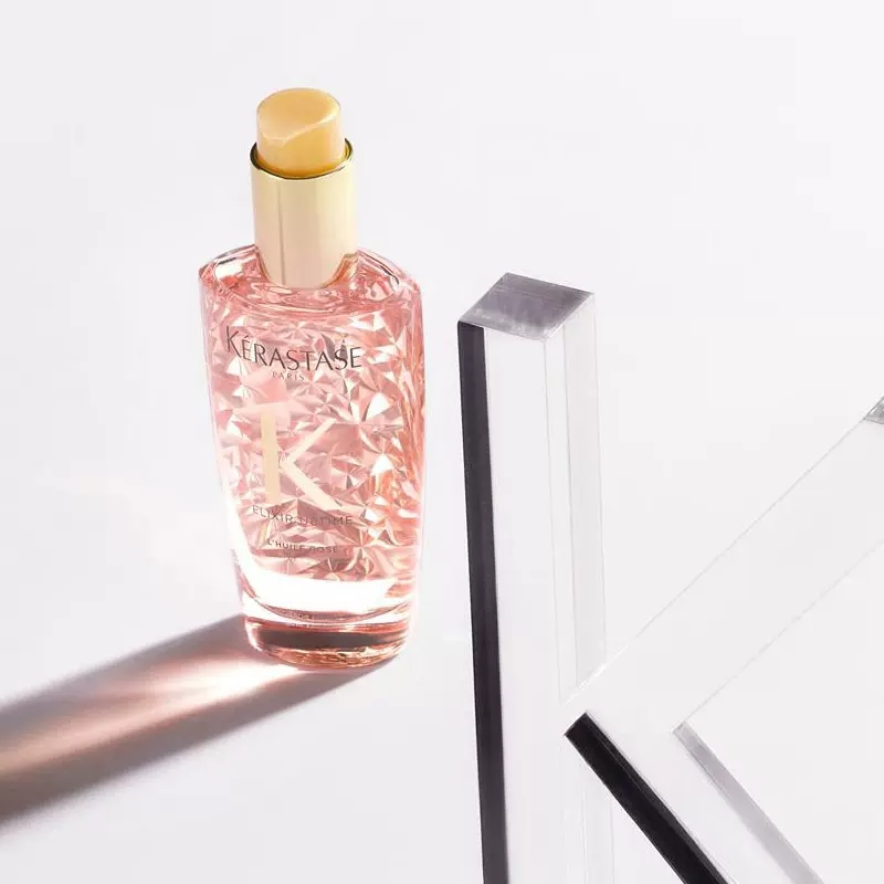 卡诗 菁纯亮泽香氛护发油 100ml  玫瑰版