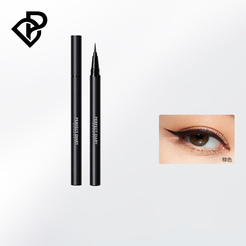 PERFECT DIARY完美日记 纤细持久眼线液笔 02棕