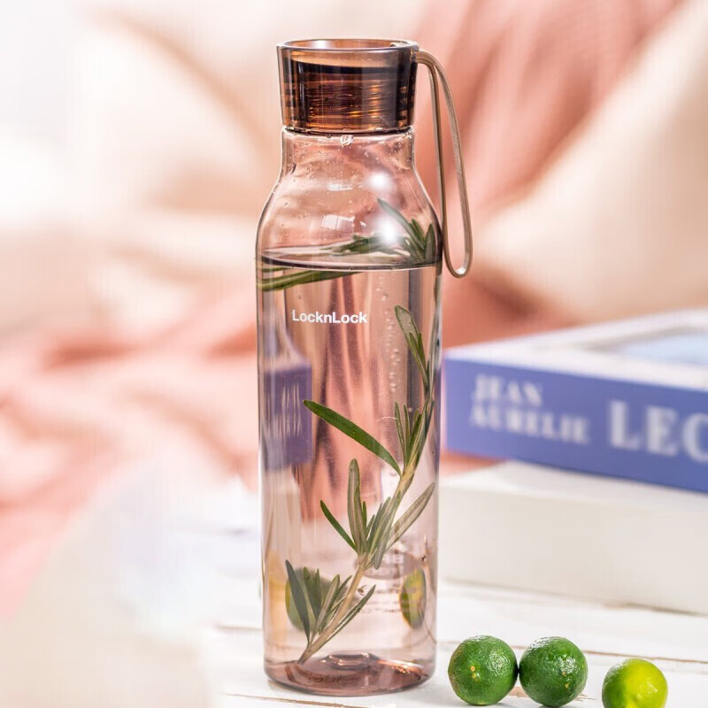 乐扣乐扣 塑料杯子 ABF644棕色550ml