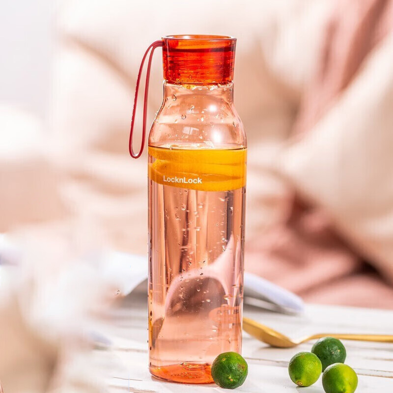 乐扣乐扣 塑料杯子 ABF644 粉色550ml