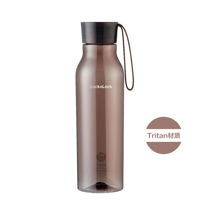 乐扣乐扣 塑料杯子 ABF644棕色550ml