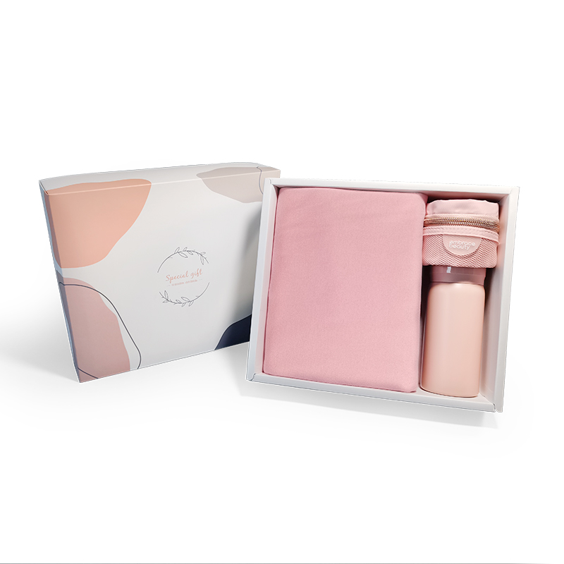 又见美物 融合系列温暖三件套礼盒B款 EB3Z02粉色