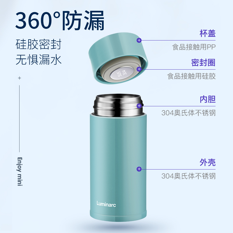 乐美雅（Luminarc） 真空口袋杯 Q3125风尚白