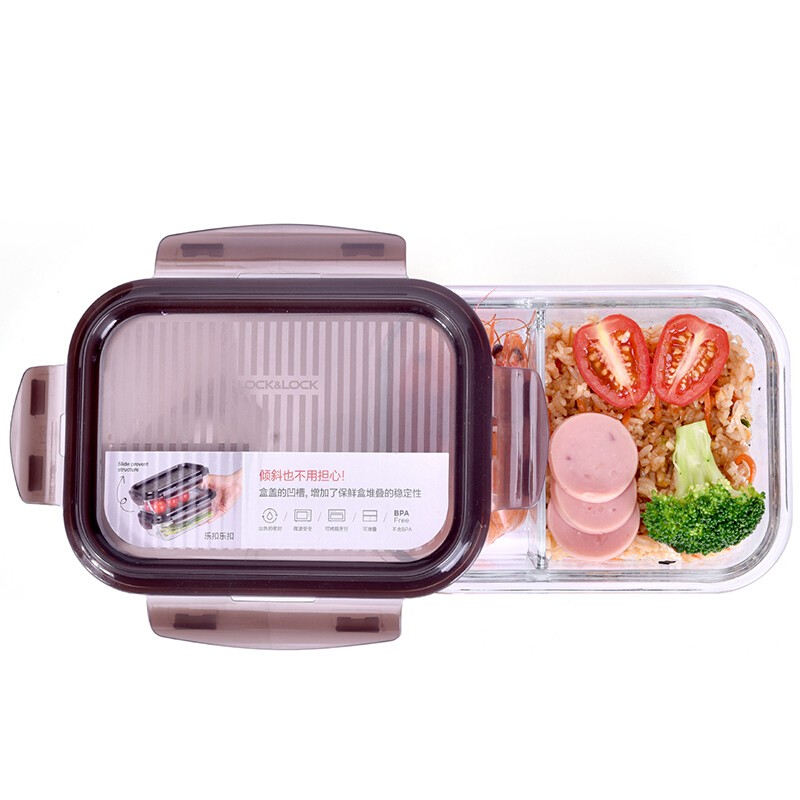 乐扣乐扣 玻璃保鲜盒 LLG991CS102蓝色