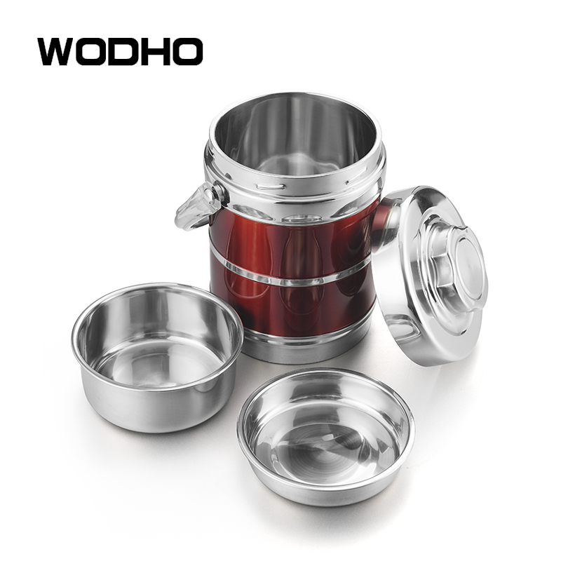 万德霍 三平二满保温两件套 WDH-G0210405 红色