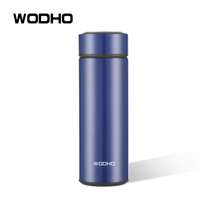 万德霍 三平二满保温提锅保温杯两件套 WDH-G0210405蓝色