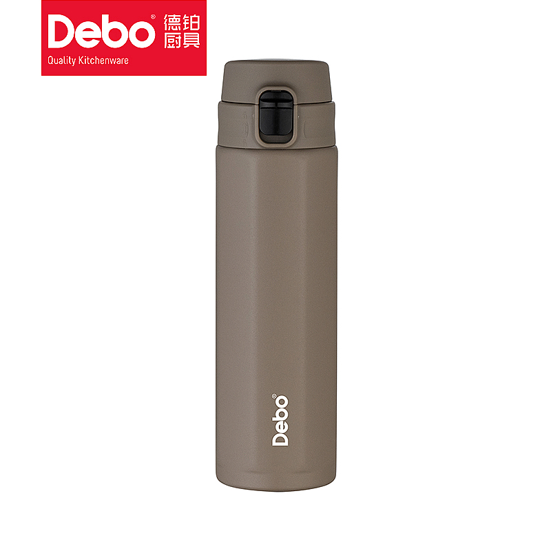  德铂 卡特希八角保温杯弹跳杯 DEP-888金棕色
