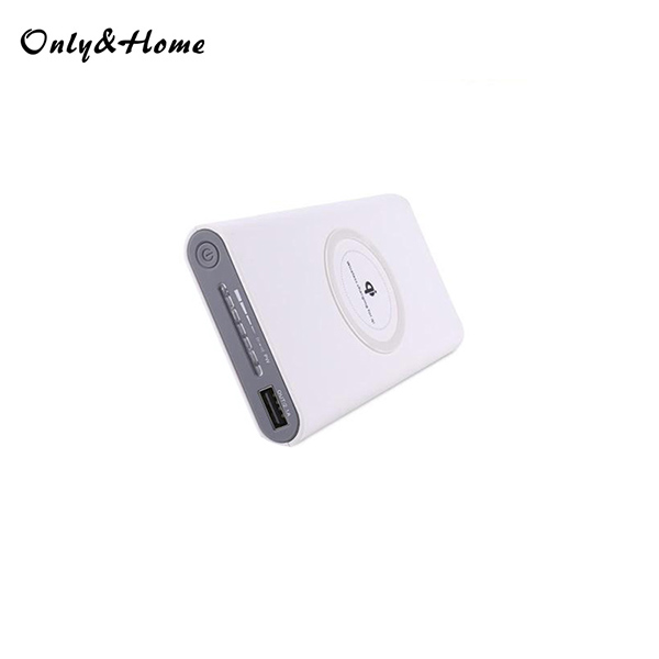 only&home QI无线充电移动电源白色 KL-DY-02