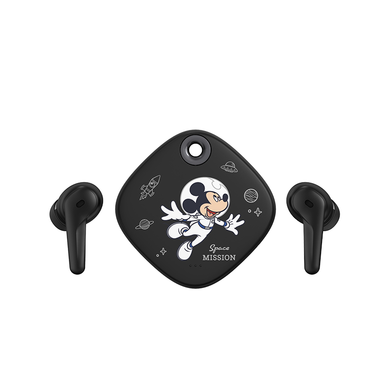 迪士尼（DISNEY） 太空系列ANC无线主动降噪蓝牙耳机 Airpro3黑色米奇