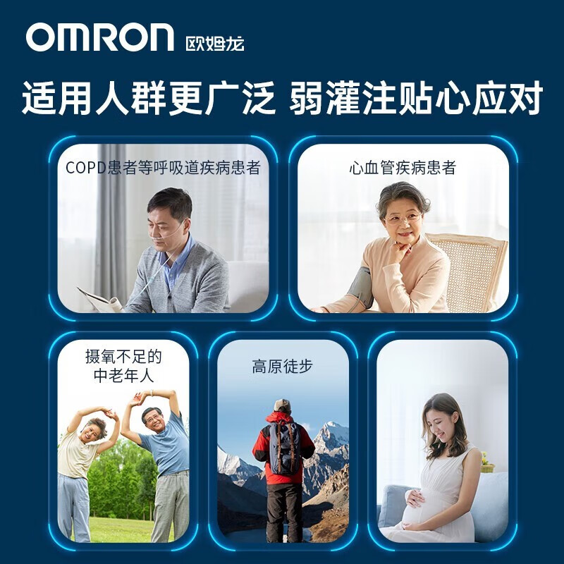 保互通定制欧姆龙 指夹式脉搏血氧仪 HPO-101