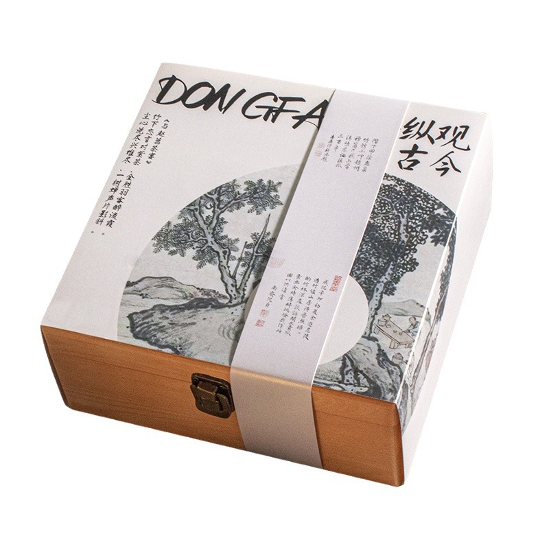礼品中式古风商务新年礼盒过年好物兔年文创中秋节高端礼品送客户 纵观古今