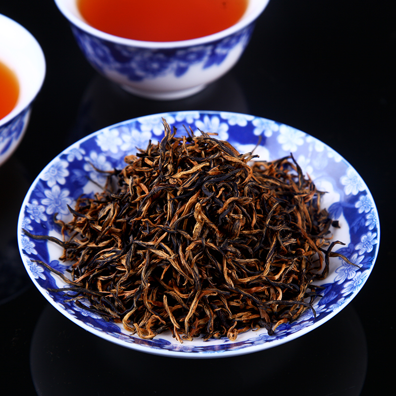 润虎 金骏眉一级红茶凤舞茶叶礼盒装250g(125g*2罐)