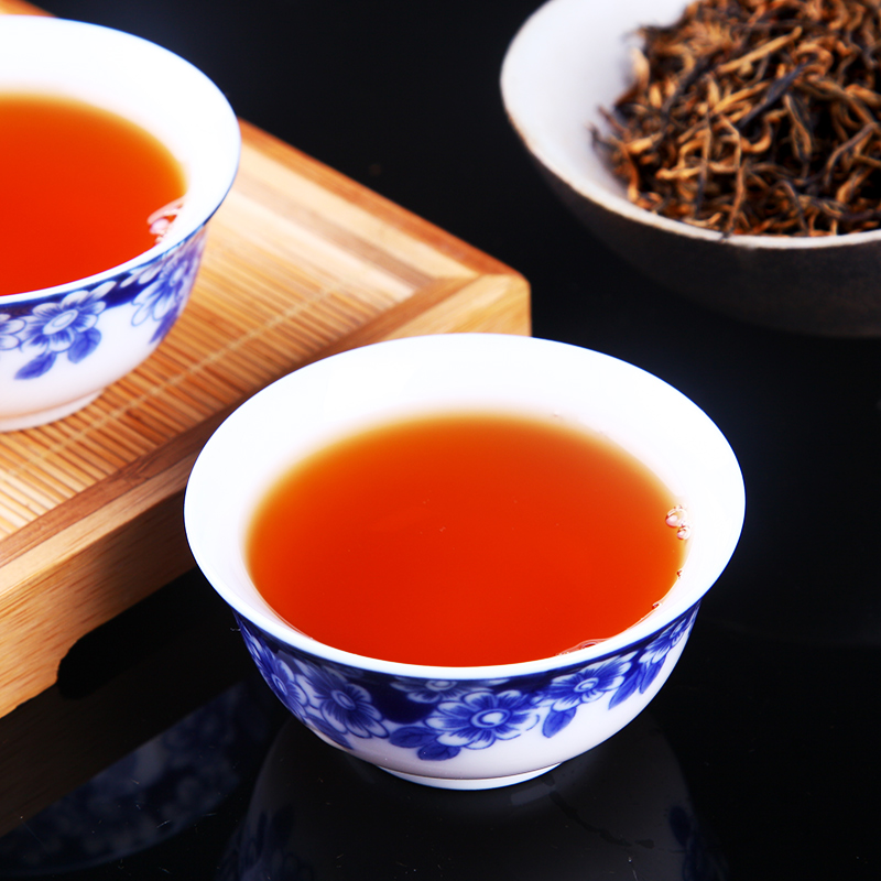 润虎 金骏眉一级红茶凤舞茶叶礼盒装250g(125g*2罐)