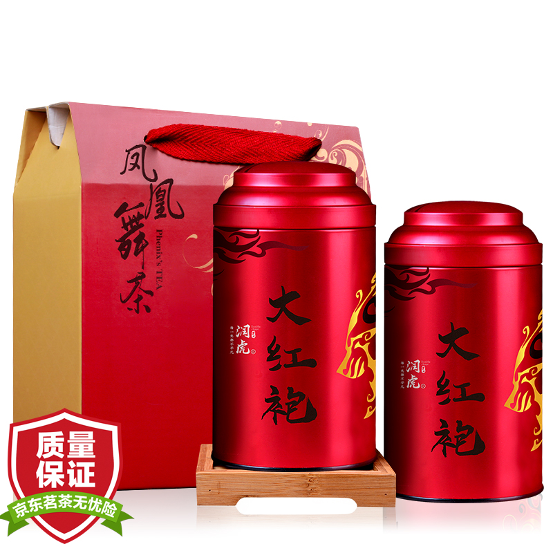 润虎 凤舞大红袍礼袋装 200g