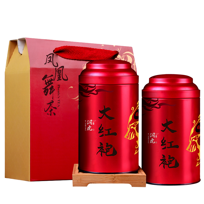 润虎 凤舞大红袍礼袋装 200g