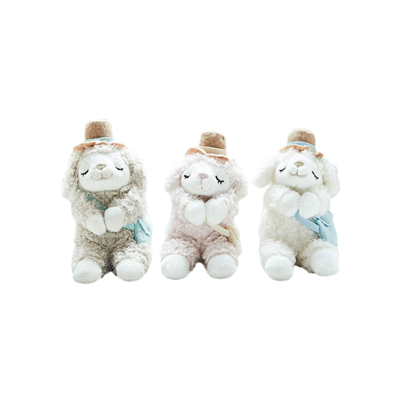 LIV Heart 旅行出游玩偶系列 丽芙羊58236颜色随机（7*9*11.5cm）