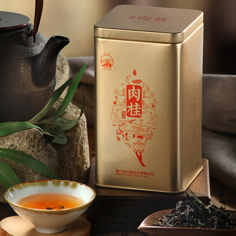 中茶海堤 武夷精品肉桂茶叶盒装200g（28泡）
