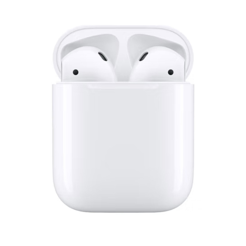 Apple/苹果 AirPods 配充电盒 Apple/苹果蓝牙耳机 适用iPhone/iPad/Apple Watch 7N2二代