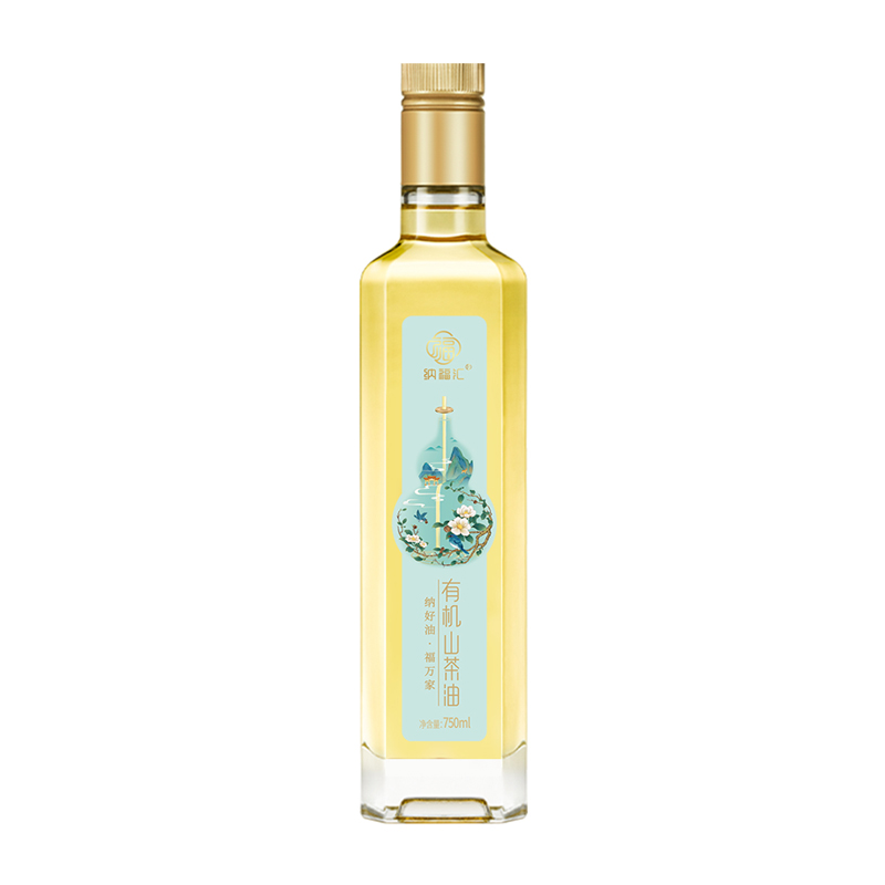 纳福汇 有机物理压榨一级山茶油750ml单瓶