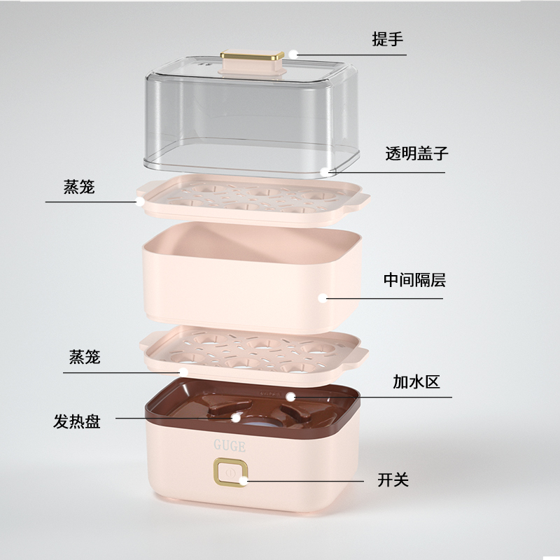 谷格 液体加热器早餐机 G22F