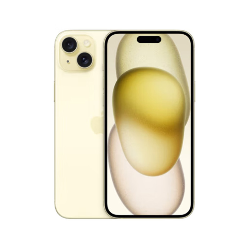 Apple/苹果 iPhone 15 Plus (A3096) 128GB 黄色支持移动联通电信5G 双卡双待手机