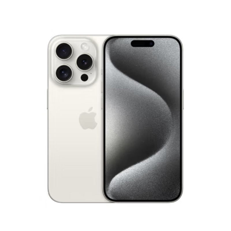 Apple/苹果 iPhone 15 Pro (A3104) 256GB 白色钛金属 支持移动联通电信5G 双卡双待手机