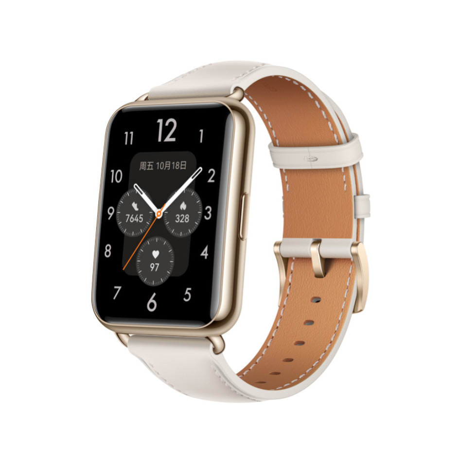华为 WATCH FIT 2华为手表智能手表蓝牙通话血氧自动检测 时尚款月光白