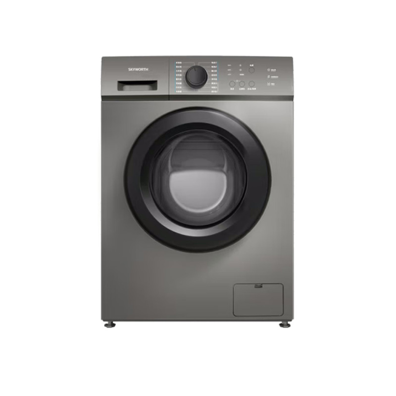 创维 名牌高效电机 冰晶内桶设计洗衣机 F8018VB钛金灰