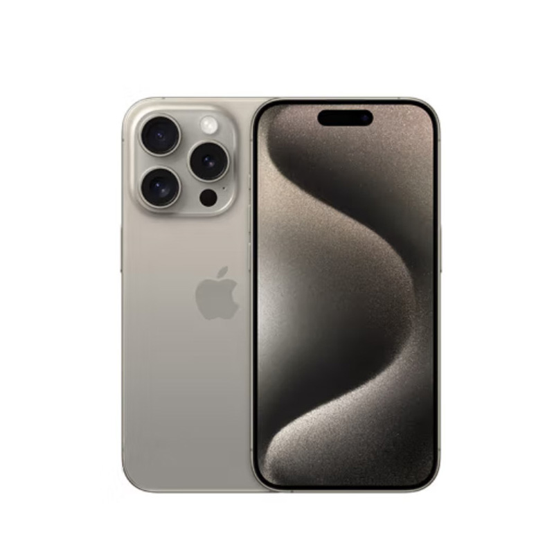 Apple/苹果 iPhone 15 Pro (A3104) 1TB 原色钛金属 支持移动联通电信5G 双卡双待手机