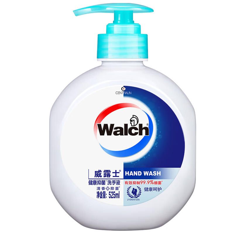 威露士 健康抑菌洗手液4件套装 （瓶装525ml+补充装525mlx3袋）